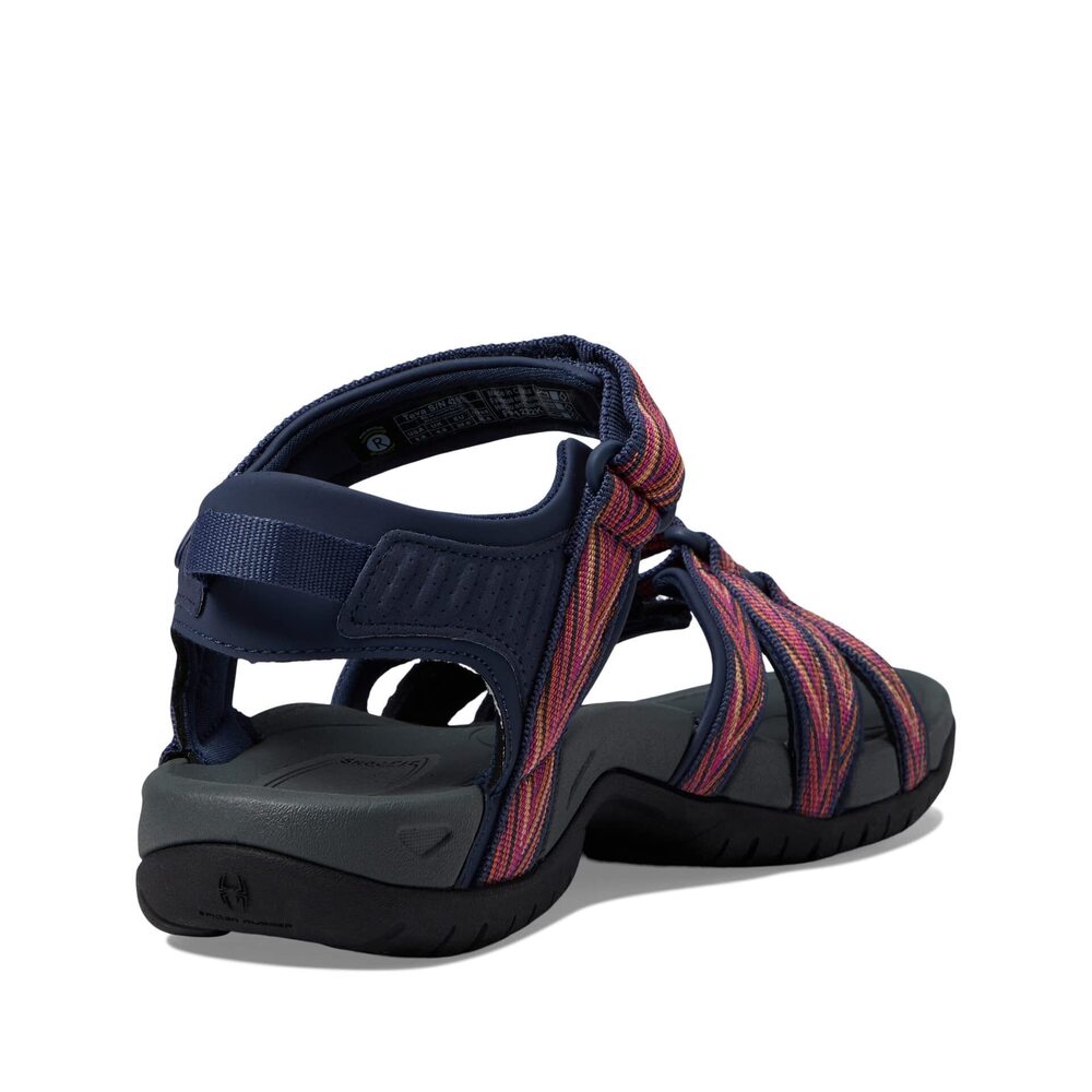 TEVA WOMEN'S TIRRA SANDAL, PALMS INDIGO/ROSE VIOLET, 7.5 - Picture 6 of 6